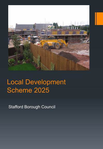 Local Development Scheme 2025 - Stafford Borough Council
