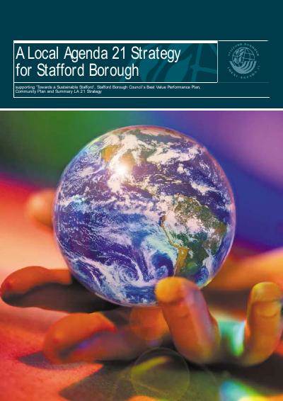 Local Agenda 21 Strategy for Stafford Borough