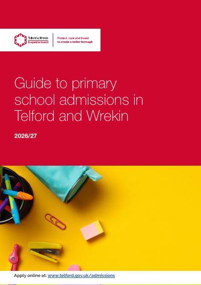 Guide to Primary School Admissions in Telford and Wrekin 2026/27