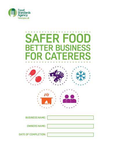 Safer Food Better Business for Caterers