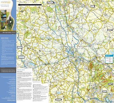 Staffordshire Cycling Map