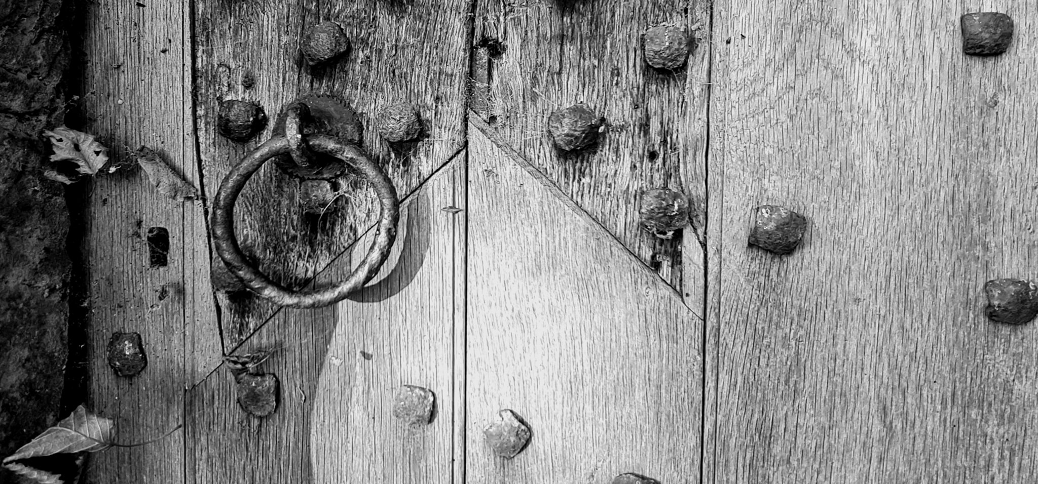 The Gnosall Lockup door